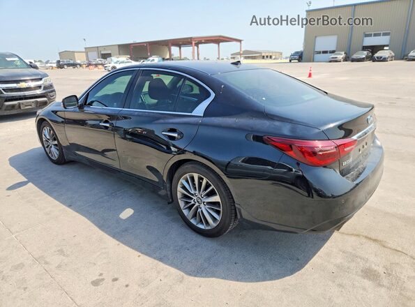 JN1EV7BPXPM512641 2023 INFINITI Q50 Black Tył lewy