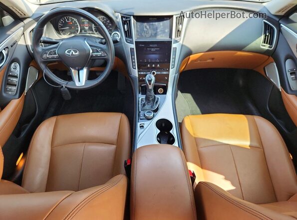 JN1EV7BPXPM512641 2023 INFINITI Q50 Black Widok deski rozdzielczej