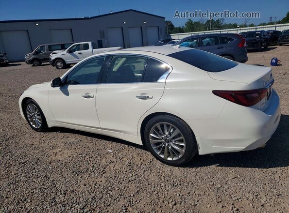 JN1EV7BR3MM750666 2021 INFINITI Q50 White Задня ліва чверть
