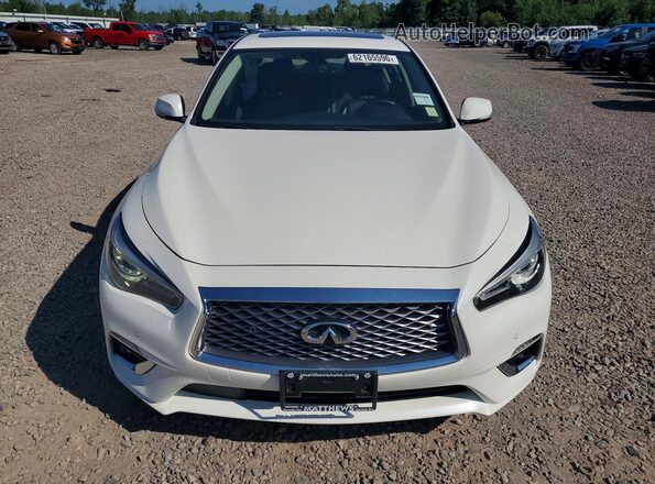 JN1EV7BR3MM750666 2021 INFINITI Q50 White Вид спереду