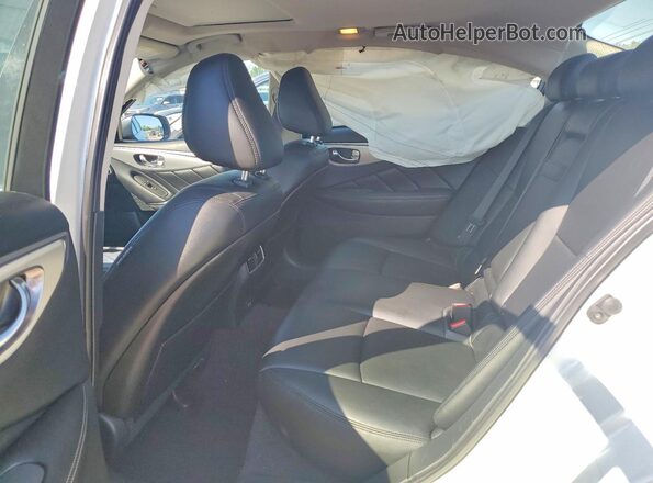 JN1EV7BR3MM750666 2021 INFINITI Q50 White Вид задніх сидінь