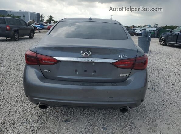 JN1EV7BR6MM755084 2021 INFINITI Q50 Gray Vista trasera
