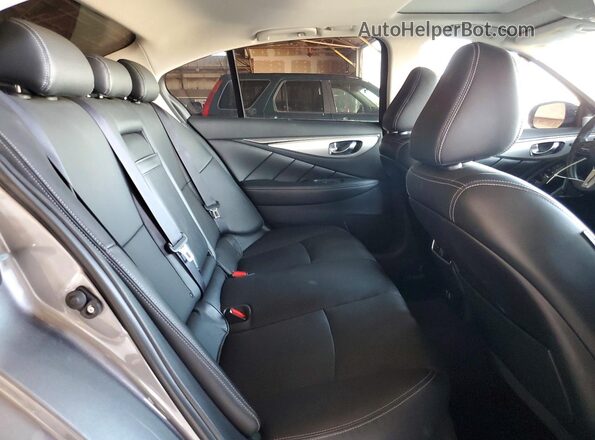 JN1EV7BR8PM540326 2023 INFINITI Q50 Charcoal Rear seats view