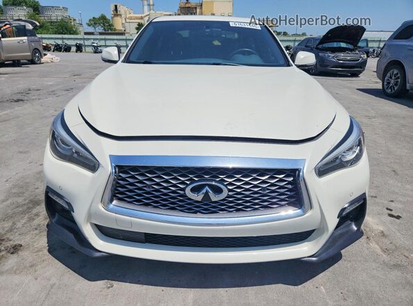 JN1EV7CP4NM310549 2022 INFINITI Q50 White Front view