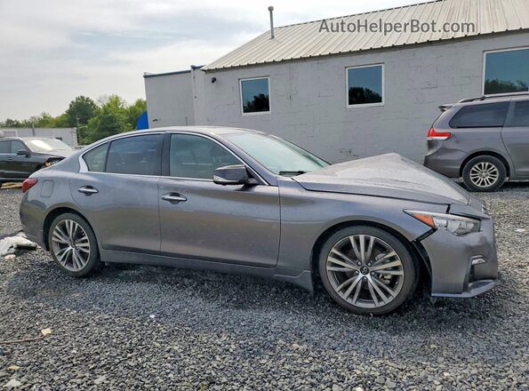 JN1EV7CP4NM311667 2022 INFINITI Q50 Gray Передня права чверть