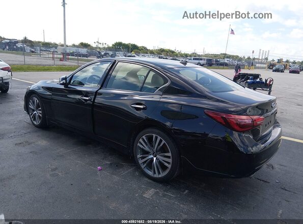 JN1EV7CP8PM510711 2023 INFINITI Q50 Black Rear left