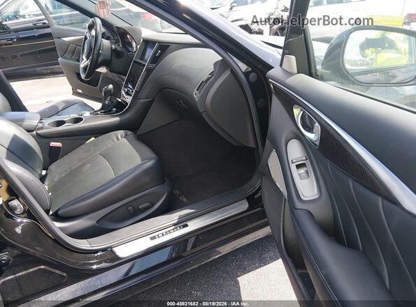 JN1EV7CP8PM510711 2023 INFINITI Q50 Black Front interior view