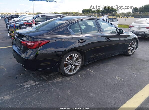 JN1EV7CP8PM510711 2023 INFINITI Q50 Black Rear right