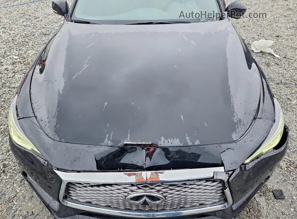 JN1EV7EK0JM342121 2018 INFINITI Q60 Black Rear interior view