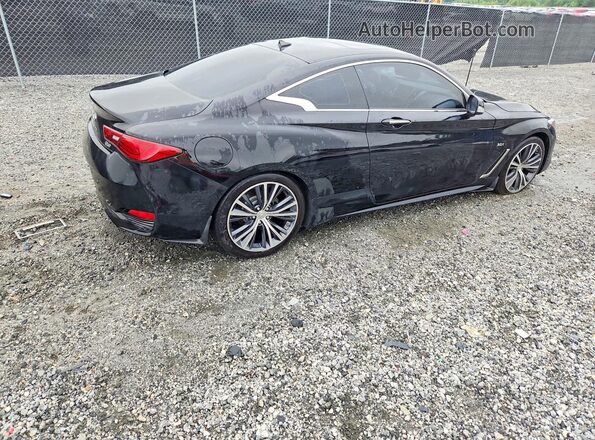 JN1EV7EK0JM342121 2018 INFINITI Q60 Black Rear right