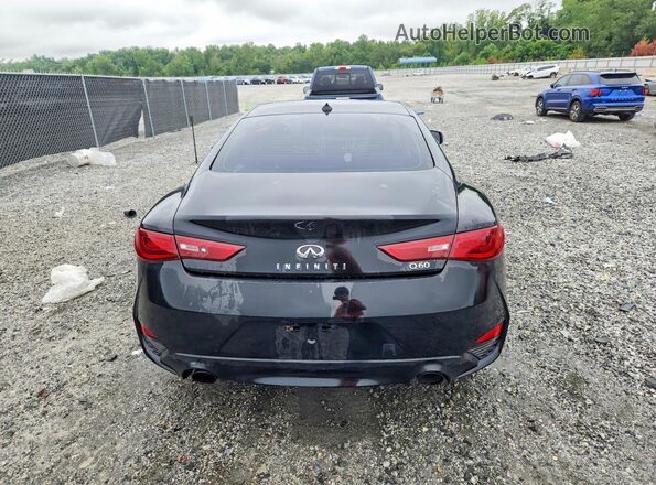 JN1EV7EK0JM342121 2018 INFINITI Q60 Black Rear view
