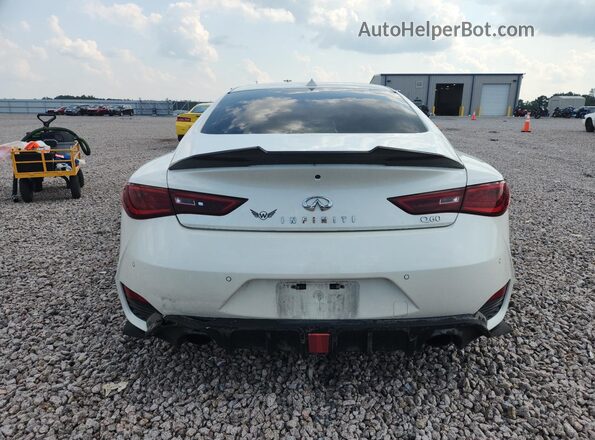 JN1EV7EK0JM342314 2018 INFINITI Q60 White Widok z tyłu