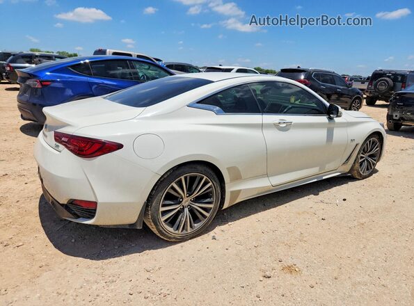 JN1EV7EK2JM342105 2018 INFINITI Q60 Белый Задняя правая четверть