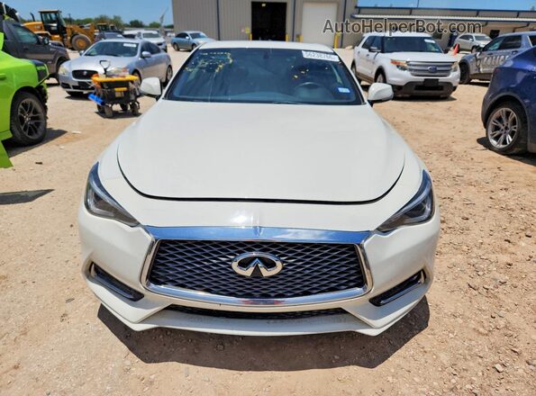 JN1EV7EK2JM342105 2018 INFINITI Q60 Белый Вид спереди