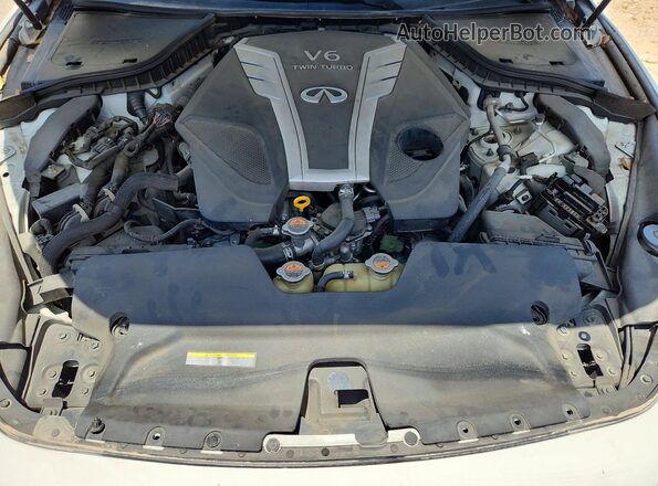 JN1EV7EK2JM342105 2018 INFINITI Q60 Белый Вид задней части салона