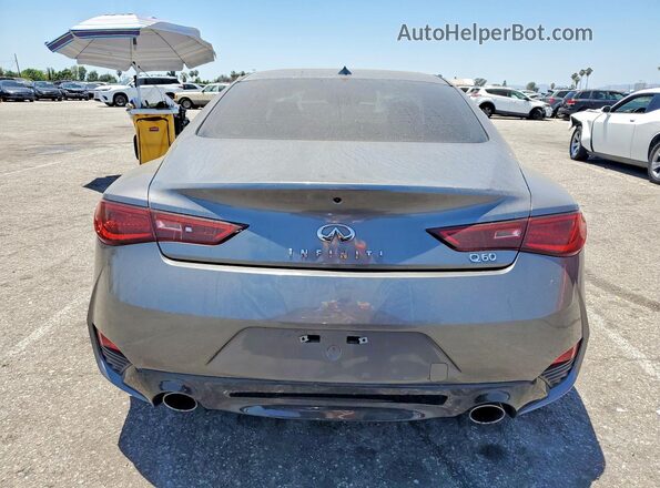 JN1EV7EK3LM340415 2020 INFINITI Q60 Gray Հետևի տեսք