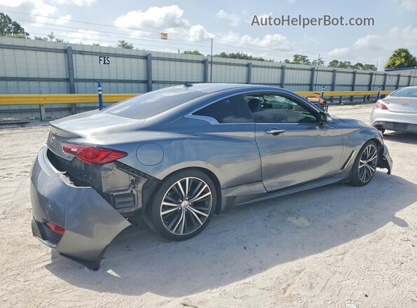 JN1EV7EK4HM361457 2017 INFINITI Q60 Charcoal Задня права чверть