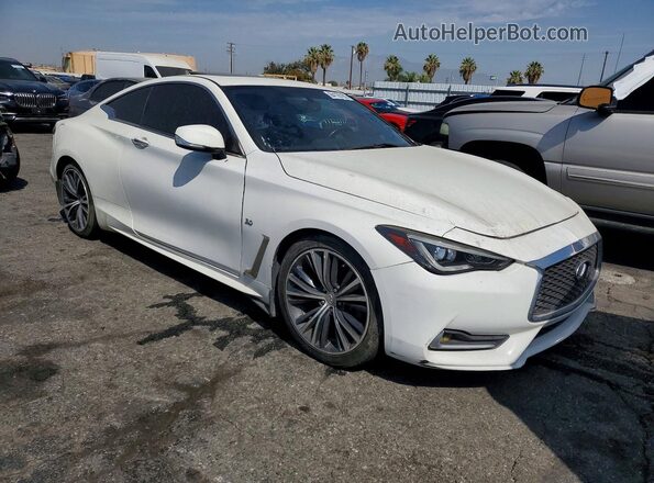 JN1EV7EK5JM340476 2018 INFINITI Q60 Белый Передняя правая четверть