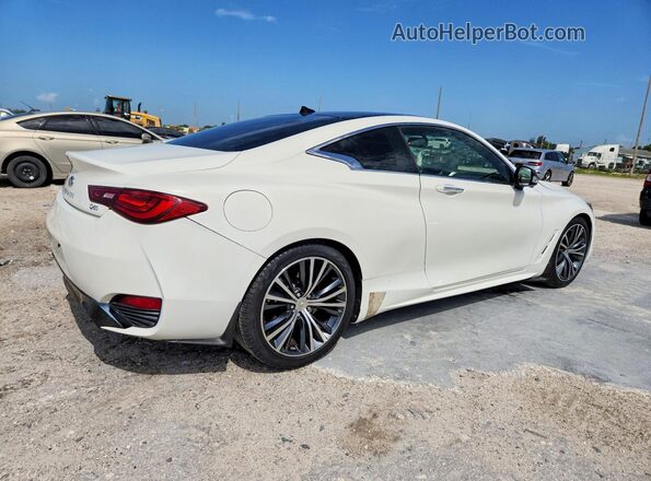 JN1EV7EK7HM361985 2017 INFINITI Q60 White Задня права чверть