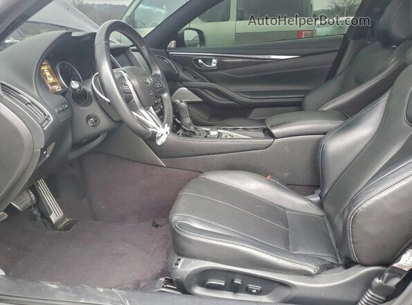 JN1EV7EK8JM340634 2018 INFINITI Q60 Black Սալոնի դիմացի տեսք