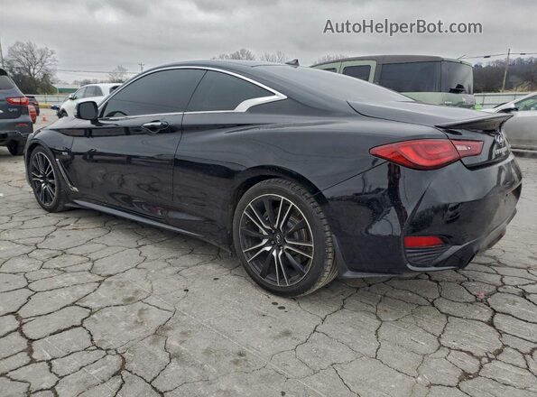 JN1EV7EK8JM340634 2018 INFINITI Q60 Black Հետևի ձախ