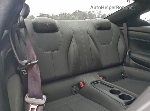 JN1EV7EK8JM340634 2018 INFINITI Q60 Black Հետևի նստատեղերի տեսք