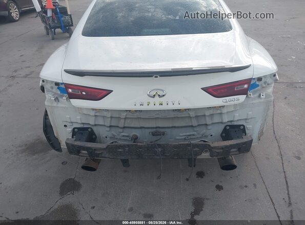 JN1EV7EKXJM340716 2018 INFINITI Q60 White Front view