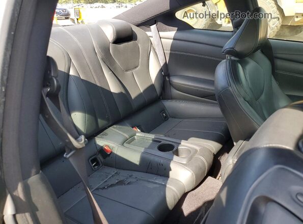 JN1EV7EKXJM341140 2018 INFINITI Q60 Black Հետևի նստատեղերի տեսք