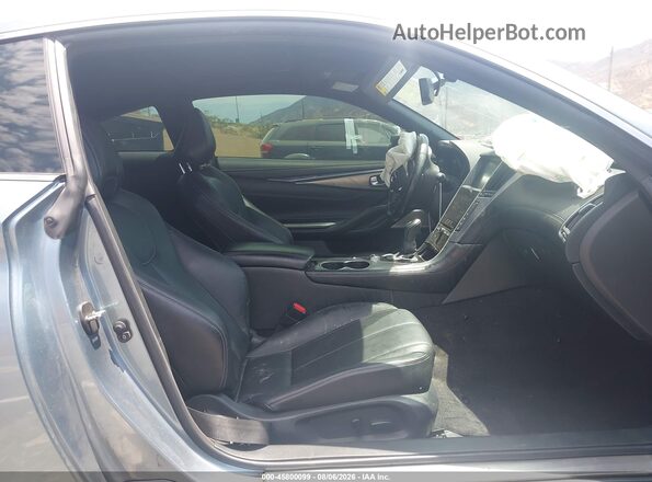 JN1EV7EKXJM343194 2018 INFINITI Q60 Синий Вид салона спереди