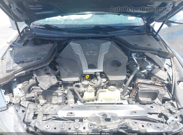 JN1EV7EKXJM343194 2018 INFINITI Q60 Синий Вид сзади