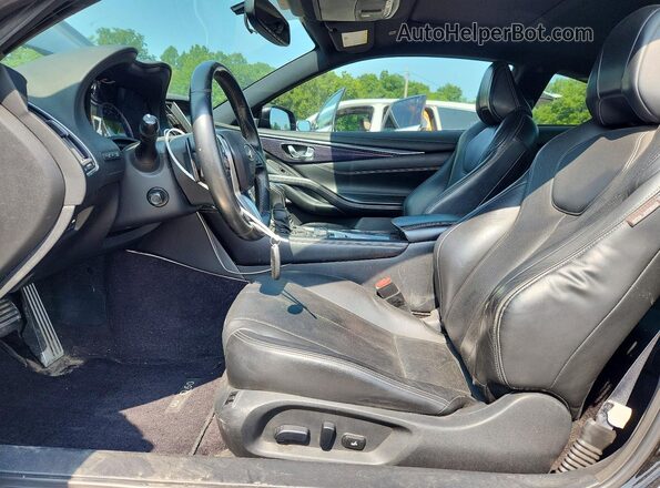 JN1EV7EL0JM393112 2018 INFINITI Q60 Black Սալոնի դիմացի տեսք