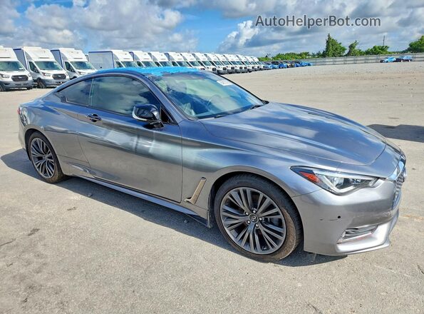 JN1EV7EL0LM380296 2020 INFINITI Q60 Gray Առջևի աջ