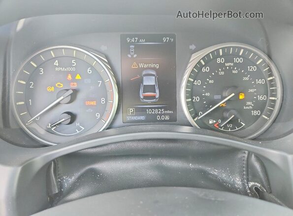 JN1EV7EL0LM380296 2020 INFINITI Q60 Gray Սարքավորումների վահանակի տեսք