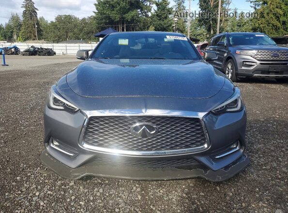 JN1EV7EL2HM554053 2017 INFINITI Q60 Gray Դիմացի տեսք