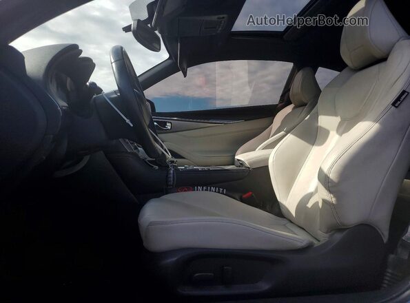 JN1EV7EL2HM554053 2017 INFINITI Q60 Gray Սալոնի դիմացի տեսք