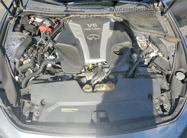 JN1EV7EL2HM554053 2017 INFINITI Q60 Gray Սալոնի հետևի տեսք