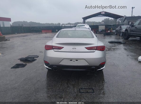 JN1EV7EL4HM553650 2017 INFINITI Q60 Silver 