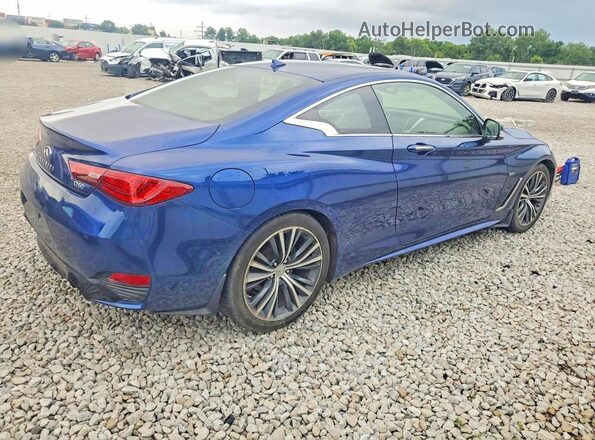 JN1EV7EL4JM390780 2018 INFINITI Q60 Blue Հետևի աջ