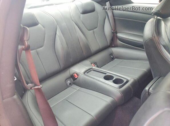 JN1EV7EL4JM390780 2018 INFINITI Q60 Blue Հետևի նստատեղերի տեսք