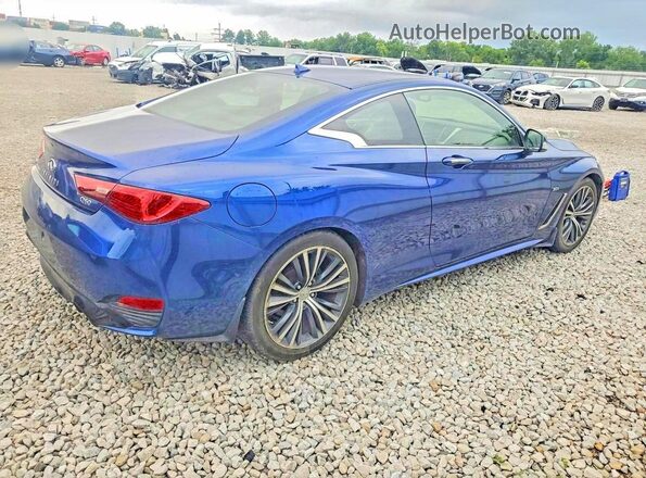 JN1EV7EL4JM390780 2018 INFINITI Q60 Blue Հետևի աջ