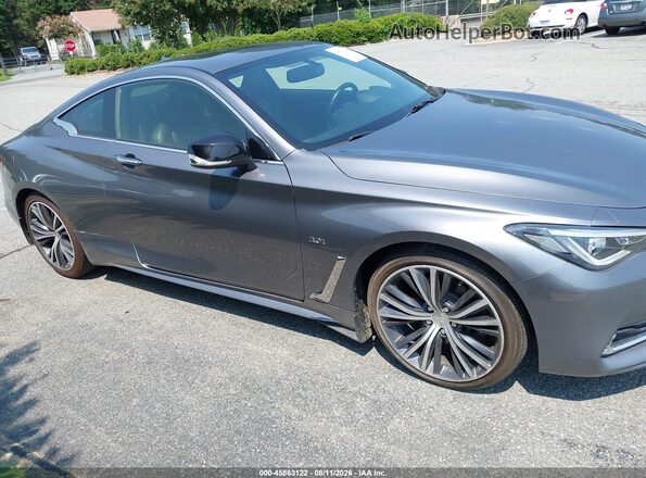 JN1EV7EL6HM551897 2017 INFINITI Q60 Silver Widok wnętrza z tyłu