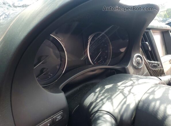 JN1EV7EL6HM553083 2017 INFINITI Q60 Black ხელსაწყოთა პანელის ხედი
