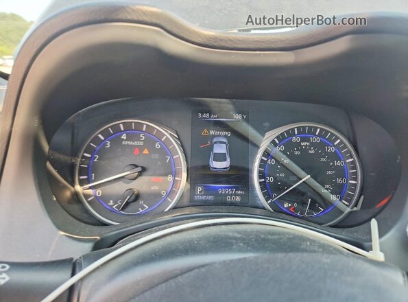 JN1EV7EL7JM391163 2018 INFINITI Q60 Black Սարքավորումների վահանակի տեսք