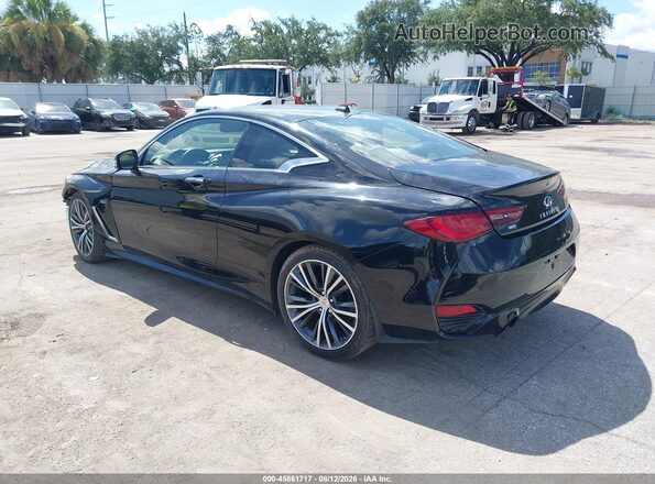 JN1EV7EL8JM392936 2018 INFINITI Q60 Black უკანა მარცხენა