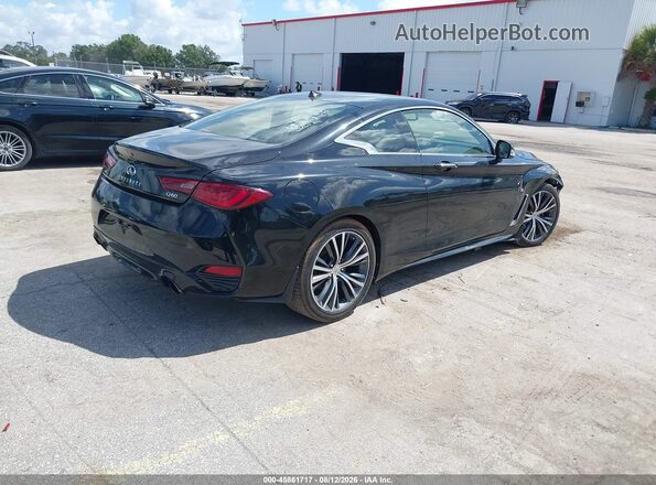 JN1EV7EL8JM392936 2018 INFINITI Q60 Black უკანა მარჯვენა