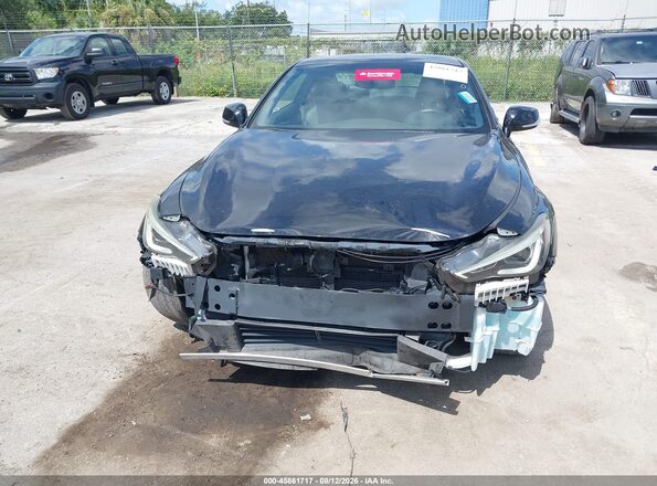 JN1EV7EL8JM392936 2018 INFINITI Q60 Black წინა ხედი