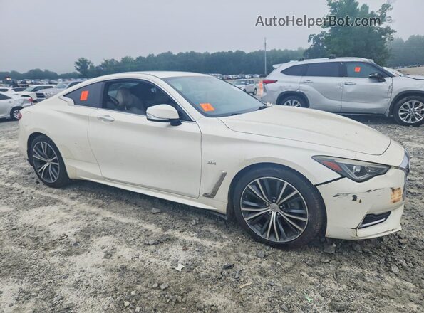JN1EV7EL9JM392539 2018 INFINITI Q60 White Առջևի աջ