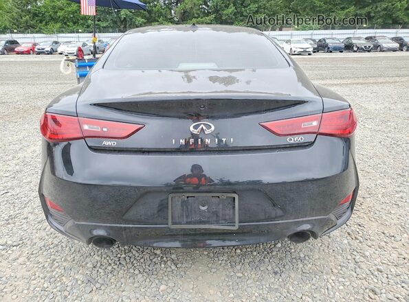 JN1EV7EL9LM380586 2020 INFINITI Q60 Черный Вид сзади