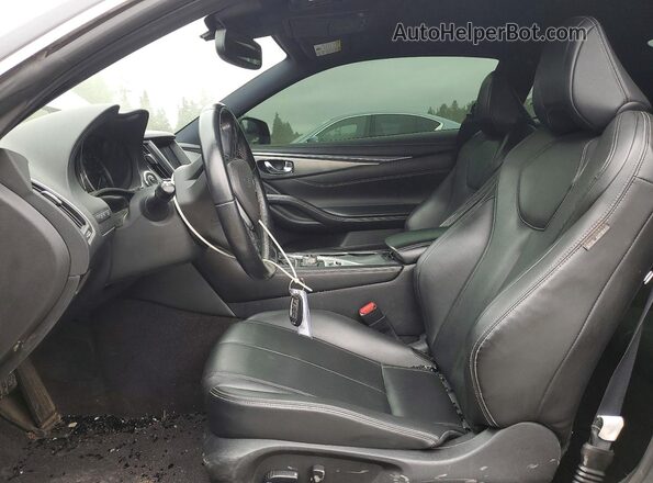 JN1EV7EL9LM380586 2020 INFINITI Q60 Черный Вид салона спереди