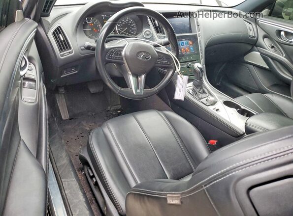 JN1EV7EL9LM380586 2020 INFINITI Q60 Черный Вид панели приборов